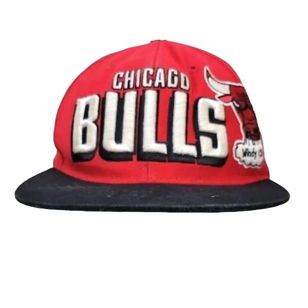 Chicago Bulls Windy City 47 Brand Hardwood Classics Snapback Wool Baseball Cap - Picture 6 of 6